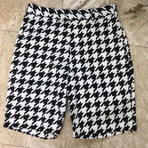Loudmouth kids houndstooth golf shorts